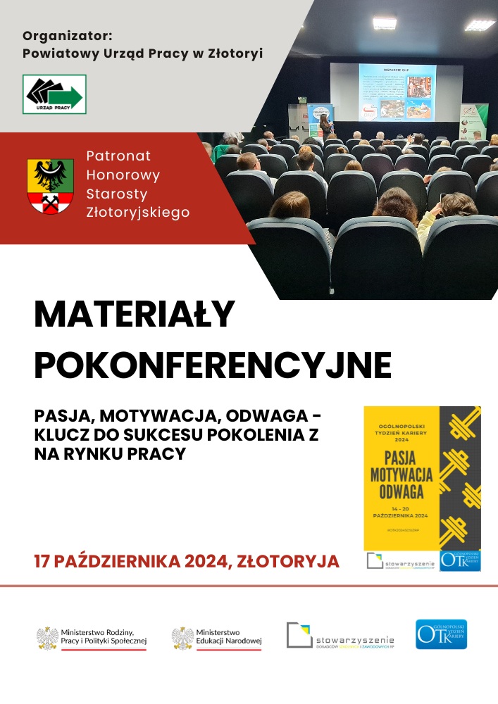 Okładka publikacji z materiałami pokonferencyjnymi, październik 2024.